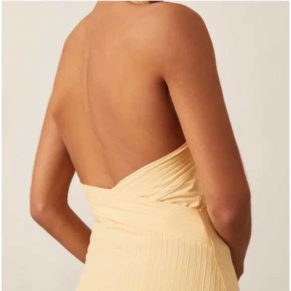 Anthropologie Ribbed Halter Tank New With Tags Size L - Picture 3 of 5